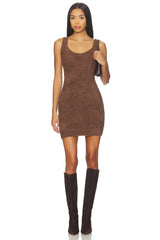 Kailey Fluffy Mini Dress