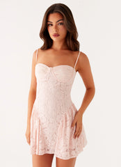 Promenade Mini Dress - Pink