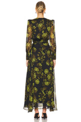 Lucianna Maxi Wrap Dress