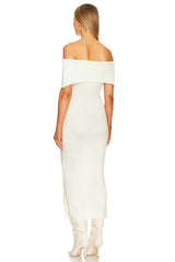x REVOLVE Off Shoulder Sweater Midi Dress