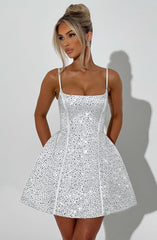 Angelique Mini Dress - Ivory